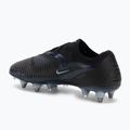 Încălțăminte de fotbal pentru bărbați Nike Phantom 6 Low Elite SG-Pro black/black 3