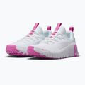 Încălțăminte de antrenament pentru femei Nike Free Metcon 6 white/playful pink 3
