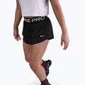 Pantaloni scurți pentru copii Nike Pro Dri-Fit 2in1 black/black/white 4
