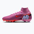 Încălțăminte de fotbal pentru copii Nike Mercurial Superfly 10 Academy LV8 FG/MG university red/dark obsidian 2