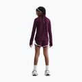 Bluză cu mânecă lungă de antrenament pentru copii Nike Dri-Fit 1/4 Zip bordeaux/white 3