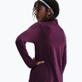 Bluză cu mânecă lungă de antrenament pentru copii Nike Dri-Fit 1/4 Zip bordeaux/white 5