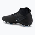 Încălțăminte de fotbal pentru bărbați Nike Phantom 6 High Club FG/MG black/black 3
