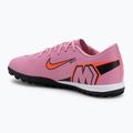 Încălțăminte de fotbal pentru bărbați Nike Mercurial Vapor 16 Academy TF magic flamingo/black/total crimson 3