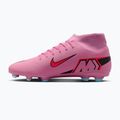 Încălțăminte de fotbal pentru bărbați Nike Mercurial Superfly 10 Club FG/MG magic flamingo/black/total crimson 9
