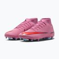 Încălțăminte de fotbal pentru bărbați Nike Mercurial Superfly 10 Club FG/MG magic flamingo/black/total crimson 10