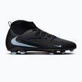Încălțăminte de fotbal pentru bărbați Nike Phantom 6 High Club FG/MG black/black 8