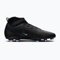 Încălțăminte de fotbal pentru bărbați Nike Phantom 6 High Club FG/MG black/black 9
