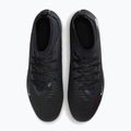 Încălțăminte de fotbal pentru bărbați Nike Phantom 6 High Club FG/MG black/black 13