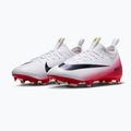 Ghete de fotbal pentru copii Nike Zoom Vapor 16 Academy LV8 Jr FG/MG university red/dark obsidian 10