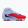 Încălțăminte de fotbal pentru copii Nike Phantom 6 High Club FG/MG royal tint/bright crimson 8
