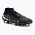 Încălțăminte de fotbal pentru bărbați Nike Phantom 6 High Pro FG black/black
