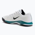 Încălțăminte de tenis pentru bărbați Nike Vapor 12 white / black / radiant emerald 3