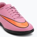 Încălțăminte de fotbal pentru copii Nike Mercurial Vapor 16 Club IC magic flamingo/black/total crimson 7