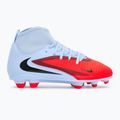 Încălțăminte de fotbal pentru copii Nike Phantom 6 High Club FG/MG royal tint/bright crimson 2
