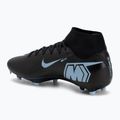 Încălțăminte de fotbal pentru bărbați Nike Mercurial Superfly 10 Academy MG black/ice blue 3