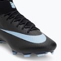 Încălțăminte de fotbal pentru bărbați Nike Mercurial Superfly 10 Academy MG black/ice blue 7