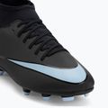 Încălțăminte de fotbal pentru copii Nike Mercurial Superfly 10 Club FG/MG black/ice blue 7