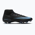 Încălțăminte de fotbal pentru bărbați Nike Mercurial Superfly 10 Academy MG black/ice blue 8
