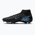 Încălțăminte de fotbal pentru bărbați Nike Mercurial Superfly 10 Academy MG black/ice blue 9