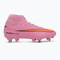 Încălțăminte de fotbal pentru bărbați Nike Mercurial Superfly 10 Academy SG-Pro magic flamingo/black/total crimson 2