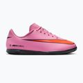 Încălțăminte de fotbal pentru copii Nike Mercurial Vapor 16 Club IC magic flamingo/black/total crimson 9