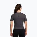 Tricou pentru femei Nike Zenvy Rib Dri-Fit Thunder Grey/White 2