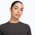 Tricou pentru femei Nike Zenvy Rib Dri-Fit Thunder Grey/White 3