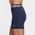 Pantaloni scurți de antrenament pentru femei Nike Pro 365 5" midnight navy/white 3