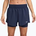 Pantaloni scurți pentru femei Nike One Dri-Fit High-Waisted 3" 2In1 midnight navy