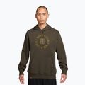 Bluză de tenis pentru bărbați Nike Court Dri-Fit Heritage French Terry Hoodie dark hazel/saffron quartz