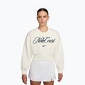 Bluză pentru femei Nike Court Collection French Terry Crew Neck sail/midnight navy