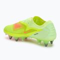 Ghete de fotbal pentru bărbați Nike Phantom 6 Low Elite SG-Pro Hyper Crimson/Limelight/Black 3