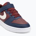Încălțăminte pentru copii Nike Court Borough Low Recraft  dark team red/soft pearl/midnight navy 7