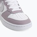 Încălțăminte pentru copii Nike Court Borough Low Recraft white/plum fog/white/venice 7