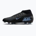 Încălțăminte de fotbal pentru bărbați Nike Mercurial Superfly 10 Club FG/MG black/ice blue 2
