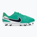 Încălțăminte de fotbal pentru copii Nike Tiempo Legend 10 Academy LV8 FG/MG stadium green/dark obsidian 2