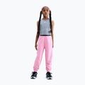Pantaloni pentru copii Nike Pro Fleece Dri-Fit med soft pink/med soft pink/black/white 2