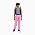 Pantaloni pentru copii Nike Pro Fleece Dri-Fit med soft pink/med soft pink/black/white 3