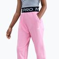 Pantaloni pentru copii Nike Pro Fleece Dri-Fit med soft pink/med soft pink/black/white 5