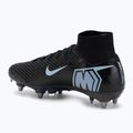 Încălțăminte de fotbal pentru bărbați Nike Mercurial Superfly 10 Elite SG-Pro black/ice blue 3