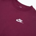 Bluză pentru copii Nike Sportswear Club Fleece burgundy/white 3