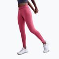 Colanți de antrenament pentru femei Nike Pro Mid-Rise sweet beet/white