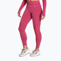 Colanți de antrenament pentru femei Nike Pro High-Waisted sweet beet/white 4