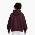 Bluză pentru femei Nike Sportswear Phoenix Fleece Oversized burgundy crush/sail 2