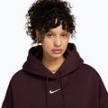 Bluză pentru femei Nike Sportswear Phoenix Fleece Oversized burgundy crush/sail 3