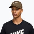 Șapcă  Nike Dri-FIT Club mosswood brown/white