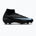Încălțăminte de fotbal pentru bărbați Nike Mercurial Superfly 10 Pro FG black/ice blue