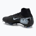 Încălțăminte de fotbal pentru bărbați Nike Mercurial Superfly 10 Pro FG black/ice blue 3