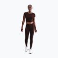 Colanți pentru femei Nike One High-Waisted burgundy crush 2